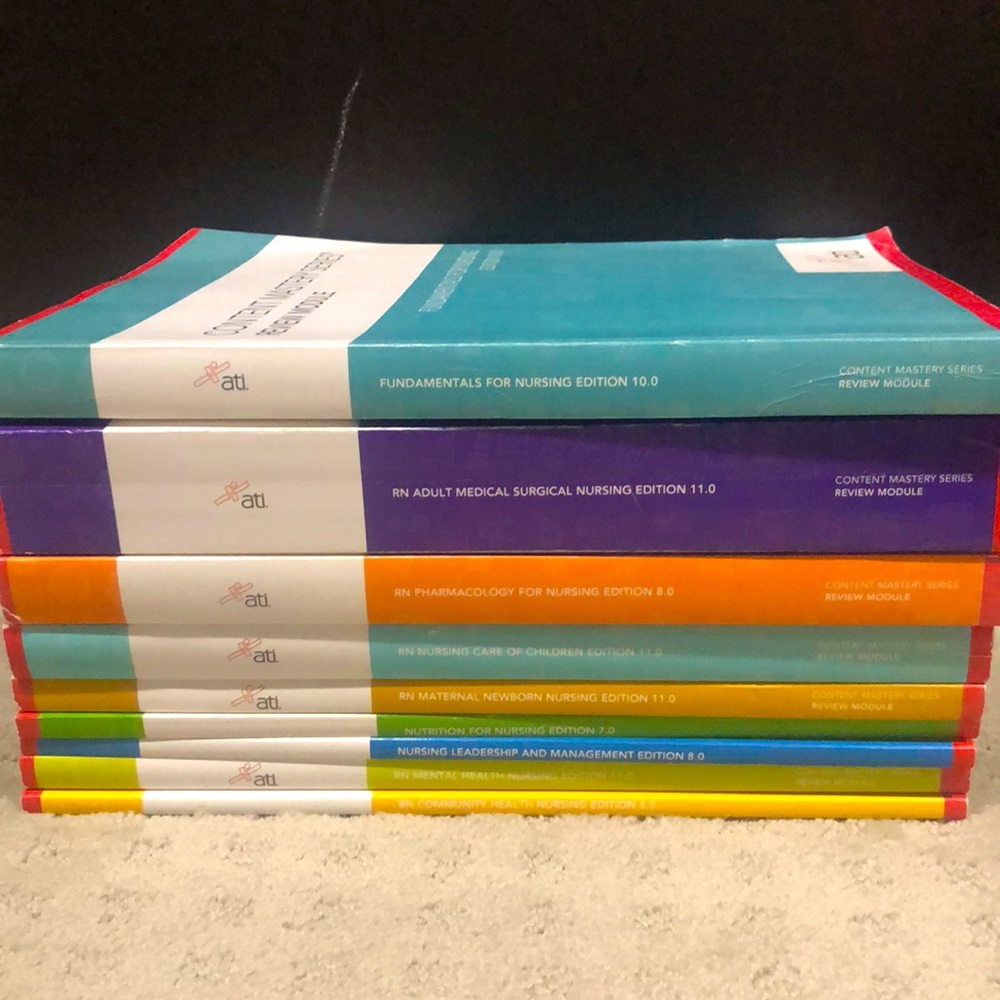 ATI Content Mastery Nursing Textbooks Bundle